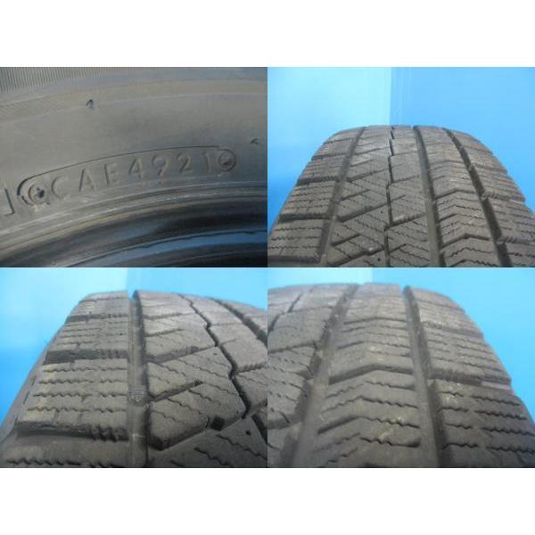 BRIDGESTONE 4本 2021- 2022年製 中古 スタッドレス タイヤ