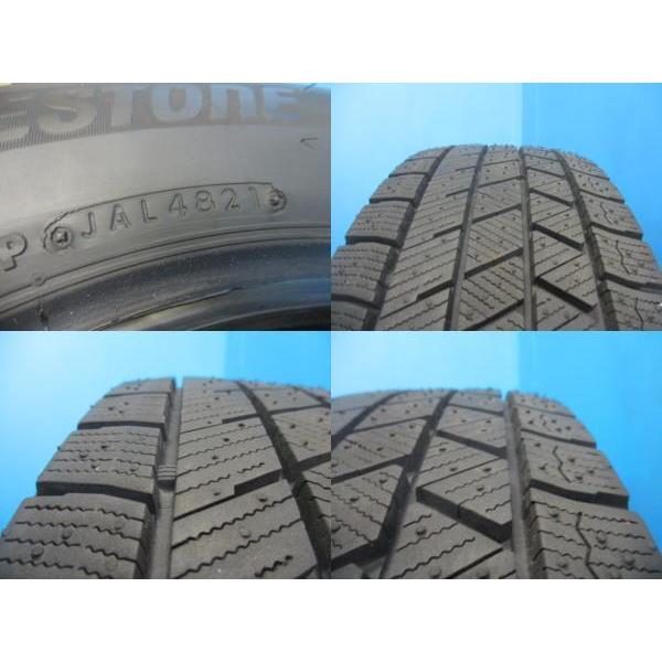 BRIDGESTONE 4本 バリ山!! 2021年製 中古 スタッドレス タイヤ 