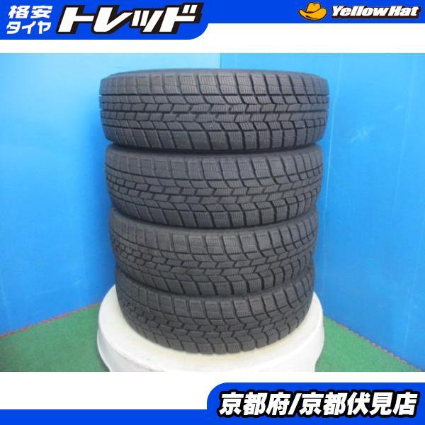 4本 2019年製 中古 スタッドレス タイヤ グッドイヤー ICE NAVI6 165 