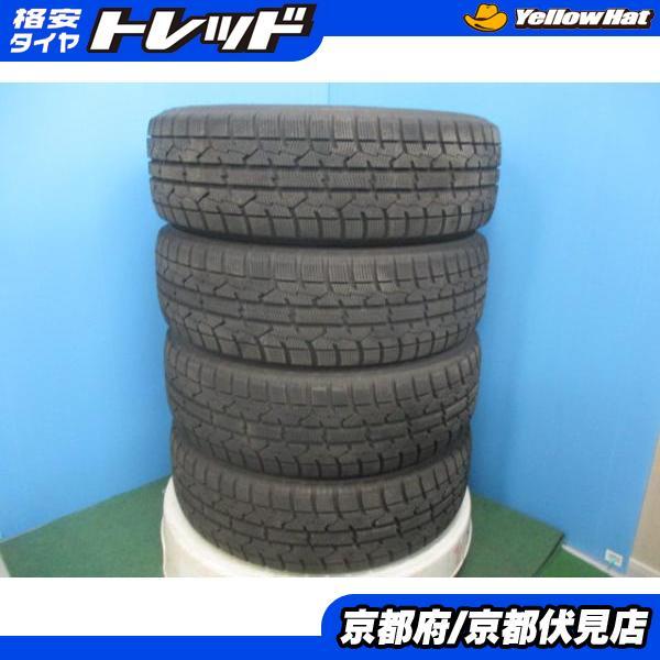TOYO TIRES 4本 2019年製 中古 スタッドレス タイヤ トーヨー OBSERVE 