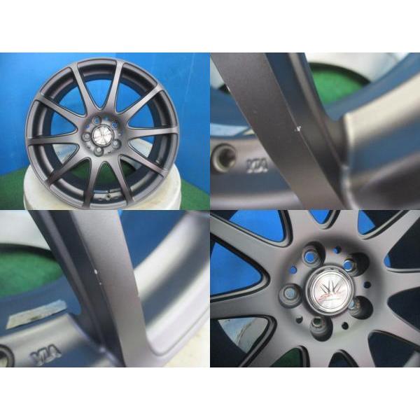 4本 中古 BADX LOXARNY SPORT RS-10 アルミホイール 17インチ 7J