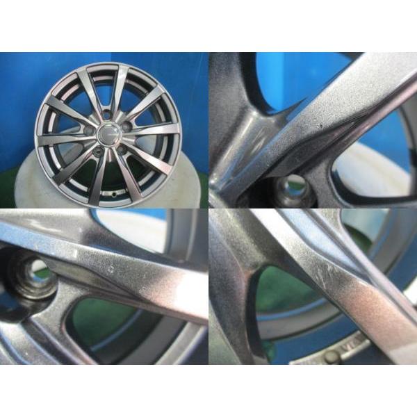 4本 中古 YFC GRASS アルミホイール 15インチ 6J +43 114.3 5H