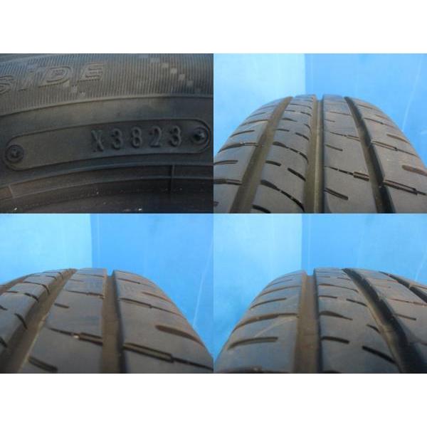 送料込み❗️155/65R14 2023年製 ダンロップ✨ バリ山‼️ 夏タイヤ4本 DUNLOP 4本 バリ山 中古 2023年製 夏 サマータイヤ ダンロップ