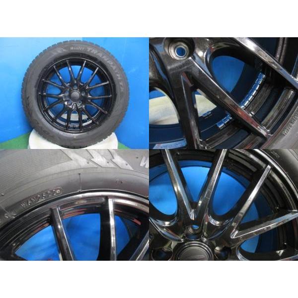 【送料込バリ山】225/60R17 スタッドレス　ホイール　セット TOYO TIRES 4本 バリ山 2022年製 スタッドレス winterTRANPATH