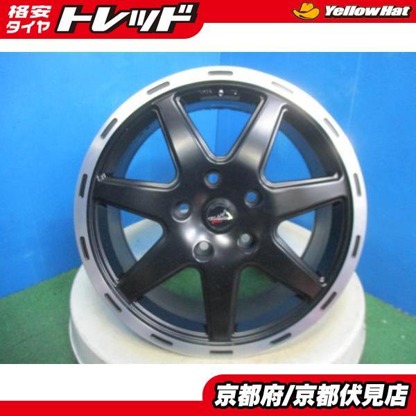 4本 良品!! 中古 La-Strada Tirado CROSS アルミホイール 17インチ 7.5