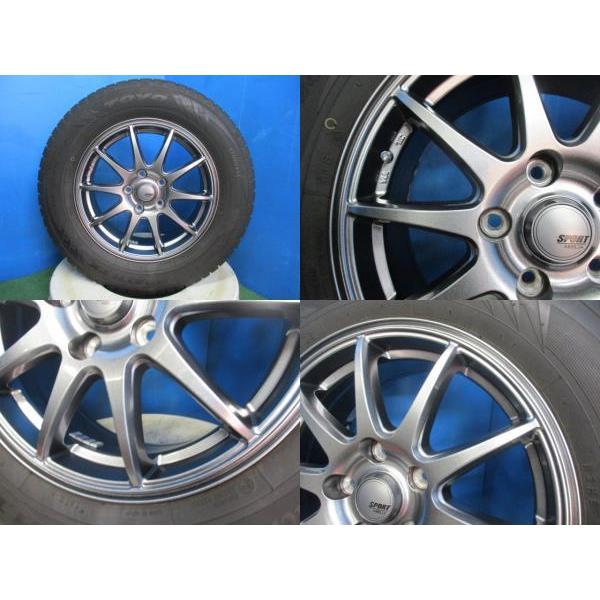 TOYO TIRES 4本 バリ山 2022-2023年製 中古 Winter TRANPATH 215