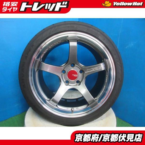 ヨコハマタイヤ（YOKOHAMA TIRE） 4本 美品!! ヨコハマ ADVAN Racing