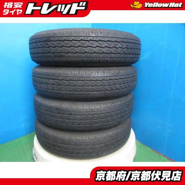 未使用 ブリヂストン V600 155/80R14 LT （青799） BRIDGESTONE（ブリヂストン） 4本 2024年製 中古 夏 サマータイヤ V600