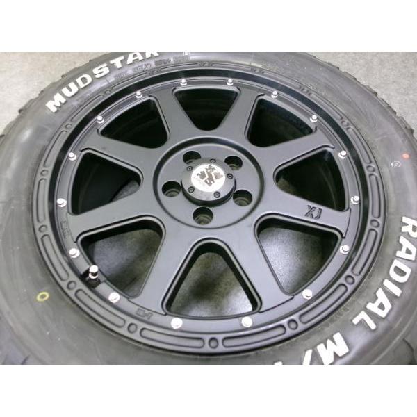 【ゴツゴツ】新品 MUDSTER RADIAL M/T【235/55R18 104T】MLJ XTREME-J【18インチ 8J+40】RAV4 ハリアー NX デリカD:5 アウトランダー｜tire-shop-tread｜03