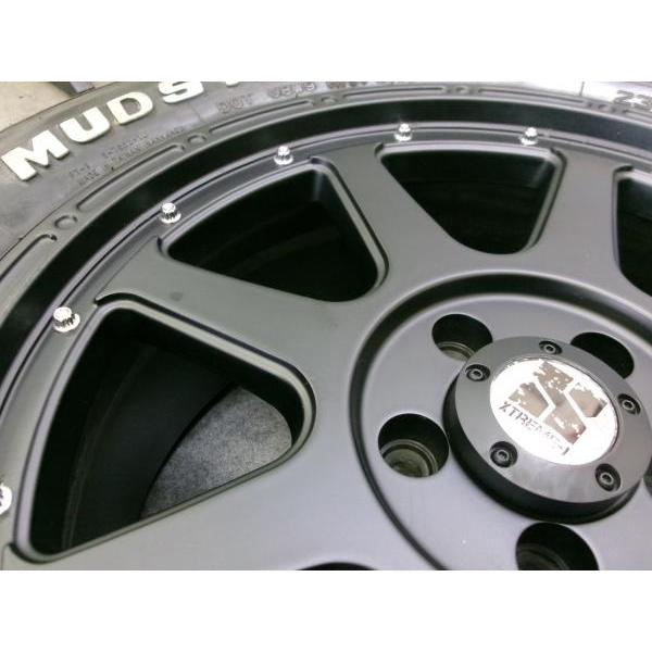 【ゴツゴツ】新品 MUDSTER RADIAL M/T【235/55R18 104T】MLJ XTREME-J【18インチ 8J+40】RAV4 ハリアー NX デリカD:5 アウトランダー｜tire-shop-tread｜09