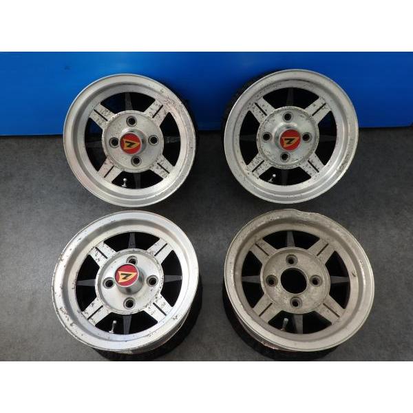PCD114.3/4H】旧車に TOYO Z-Wheel SPOKE D【13インチ 6J +10】サニー