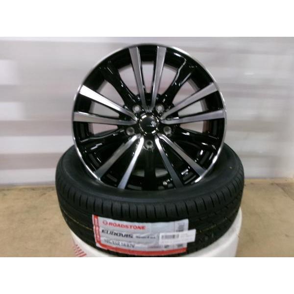 フリード+ プラス エアー クロスター 4本 新品 黒 16インチ5H 5穴 PCD