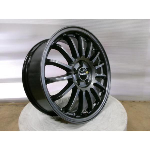 プリウス カローラ 86 BRZ ホイール 17インチ シュタイナー ドリケツ 4本 新品 17インチ7J +45 5H 5穴 PCD 100 アルミホイール単品 プリウス