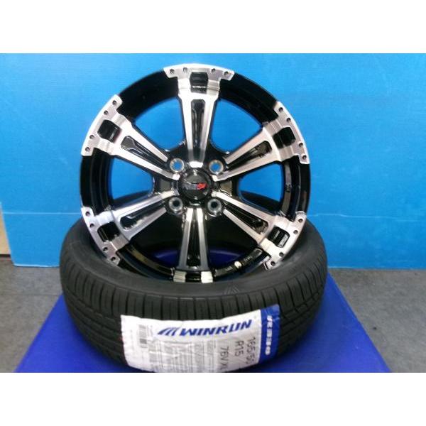 ウィンラン（WINRUN） エッセ 軽 軽用 軽自動車 4本 新品 黒 クロカン