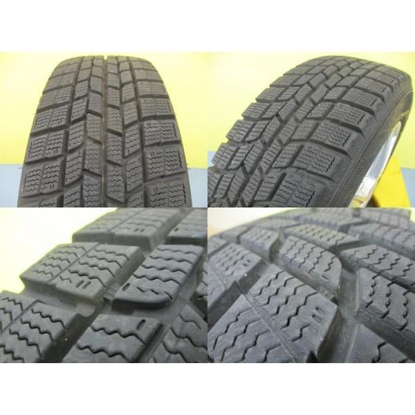 2代目 シエンタ 冬タイヤ 4本 8分山 グッドイヤー アイスナビ6 175/65R15 + 社外 アルミ 中古 TOPRUN NCP175 NHP170 NSP170 足利｜tire-shop-tread｜07