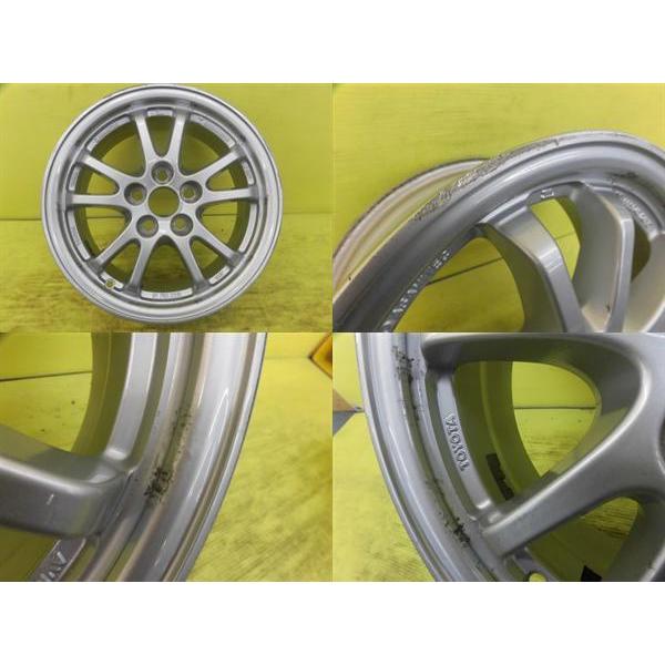 トヨタ 50プリウス純正アルミ ホイールキャップ付き 傷あり 6.5J