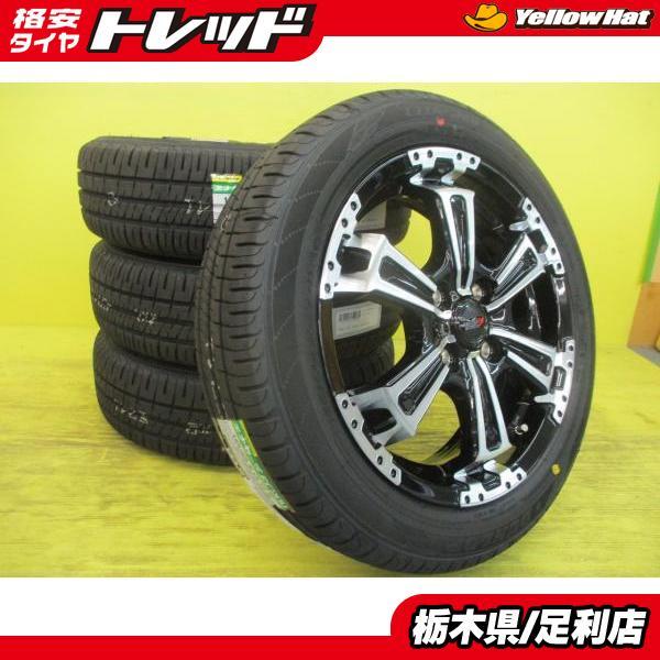 ◆ミツビシ デリカミニ4WDに◆国産新品夏タイヤ付◆ヴェネスSUV + ダンロップ エナセーブEC204 165/60R15インチ◆B37A B38A 4本セット 足利