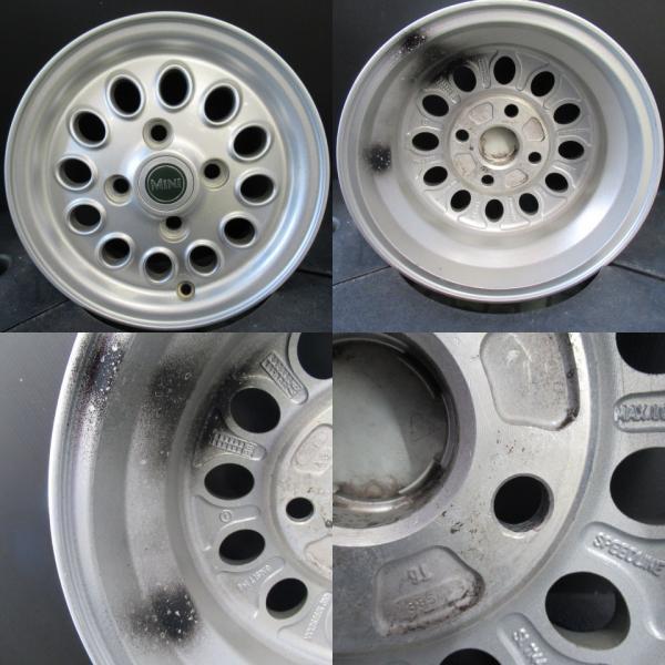中古 希少 ローバー ミニ純正 12インチ アルミ ホイール 4本 中古 希少 ローバー ミニ純正 12インチ アルミ ホイール 4本