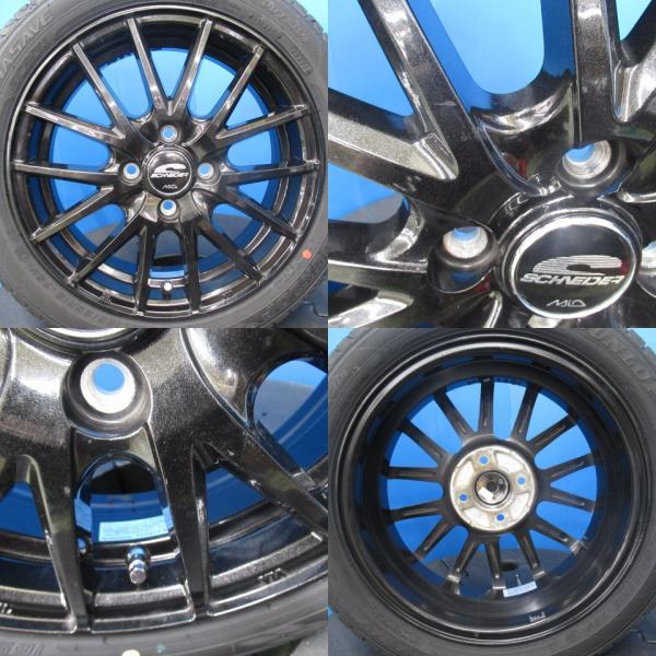 DUNLOP N-BOX タント 4本 ブラック 15インチ 4H 4穴 PCD 100 DUNLOP N-BOX タント 4本 ブラック 15インチ 4H 4穴 PCD 100
