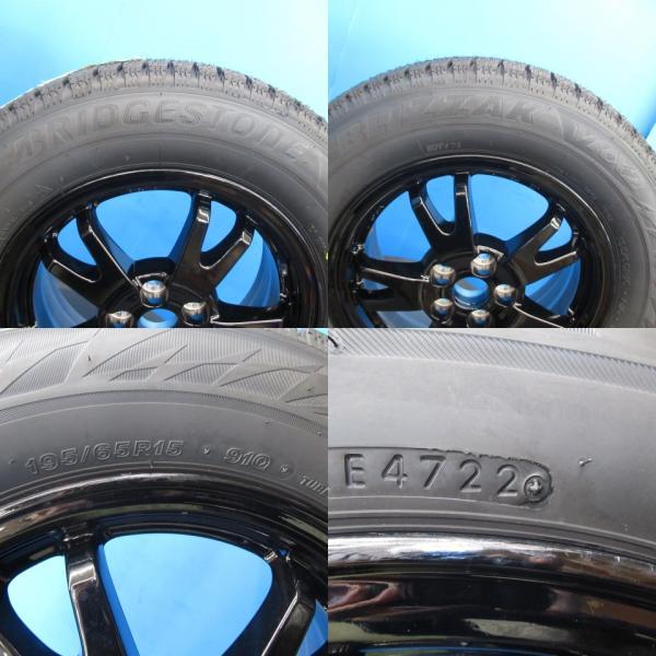 BRIDGESTONE 新品 195/65R15 30系 プリウス 後期 純正 ホイール