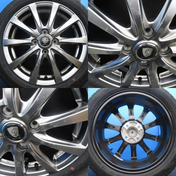 165/55R15 4本セット ダンロップ　N-BOX タントカスタム DUNLOP タントカスタム N-BOX 165/55R15 新品夏タイヤアルミ 4本