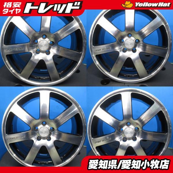 フォルクスワーゲン ゴルフ 18インチ 7.5J +38 5穴 PCD100 中古アルミ