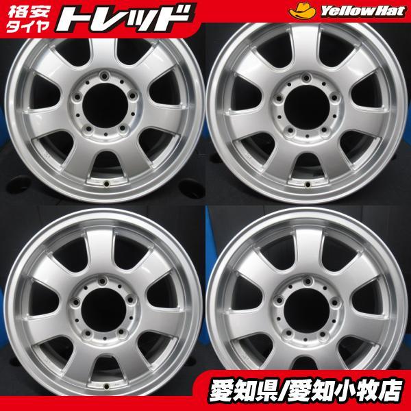 ジムニー 16インチタイヤホイール4本セット 中古 16インチ スズキ ジムニー 4本セット 1655+25 5H 5穴 PCD 139.7