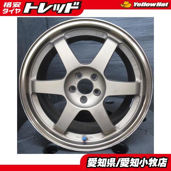 PCD100/5H】1本販売 RAYS VOLKRACING TE37【17インチ 9J +43