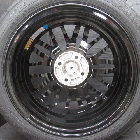 2025年製】新品タイヤ【175/65R15 84H】アルミセット【15インチ 5.5J +