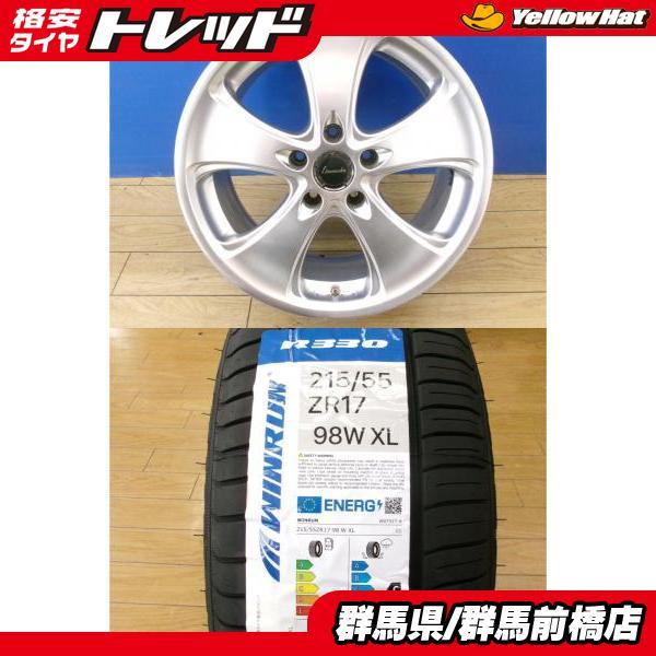 カムリ ジューク 夏タイヤ 4本 Lowenzahn DRS2 + 新品 輸入 タイヤ 215
