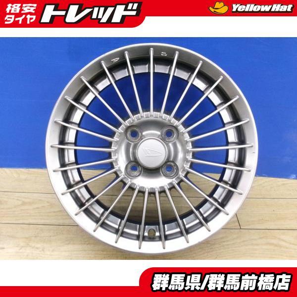 希少 レア 4本 ダイハツ 純正 オプション SCUBA 15インチ 4.5 ET45 4H
