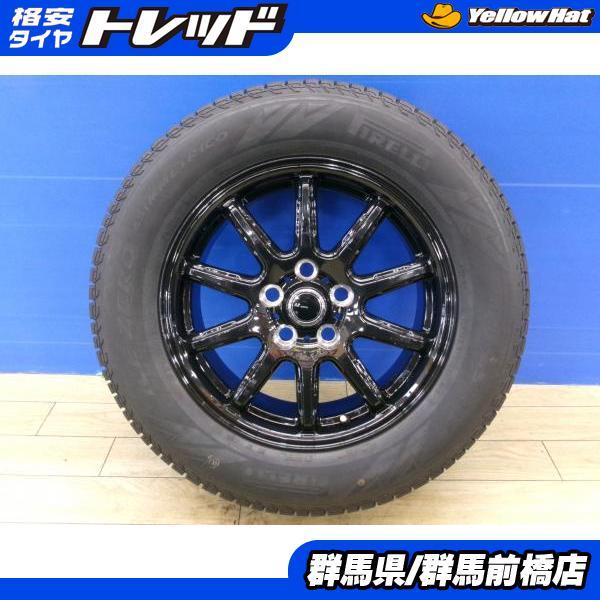 ◇新品ピレリ225/65R17+新車外し40アルファード純正スタッドレスセット PIRELLI（ピレリ） 40系 新型 アルファード 新品 冬タイヤ 4本 225