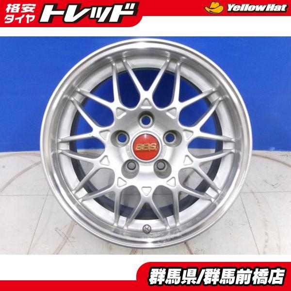 中古 4本 日産 純正 オプション BBS CG26 16インチ 7J ET40 5H-114.3