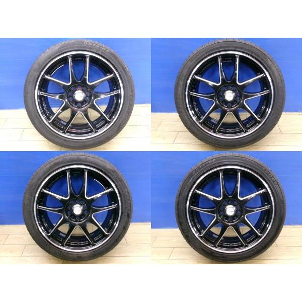 86 BRZ 中古 4本 WORK CR EMOTION 極 17インチ + 2022年製 夏 86 BRZ 中古 4本 WORK CR EMOTION 極 17インチ + 2022年製 夏