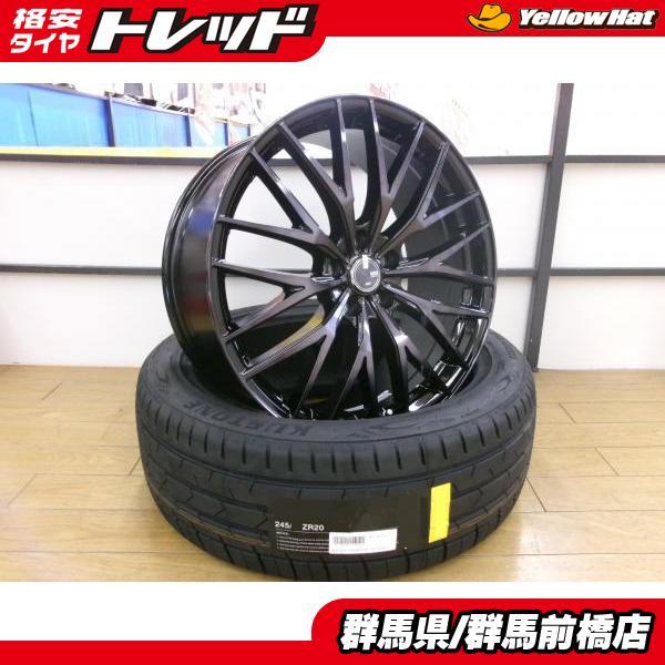 245/35R20 新品 輸入 タイヤ ホイール 4本 セット VENES 20インチ 8.5J