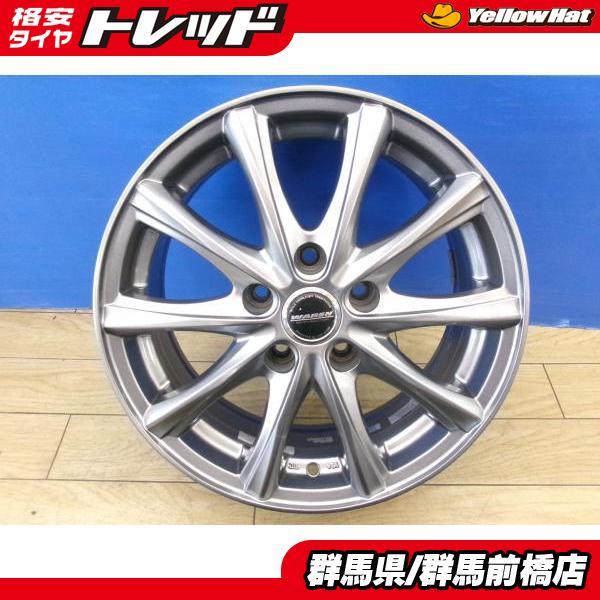 プリウスα 中古 4本 社外 アルミホイール 16インチ 6.5J ET38 5H-114.3