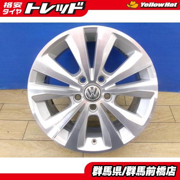 フォルクスワーゲン 中古 4本 ゴルフ7 純正 16インチ 6.5J ET46 5H-112