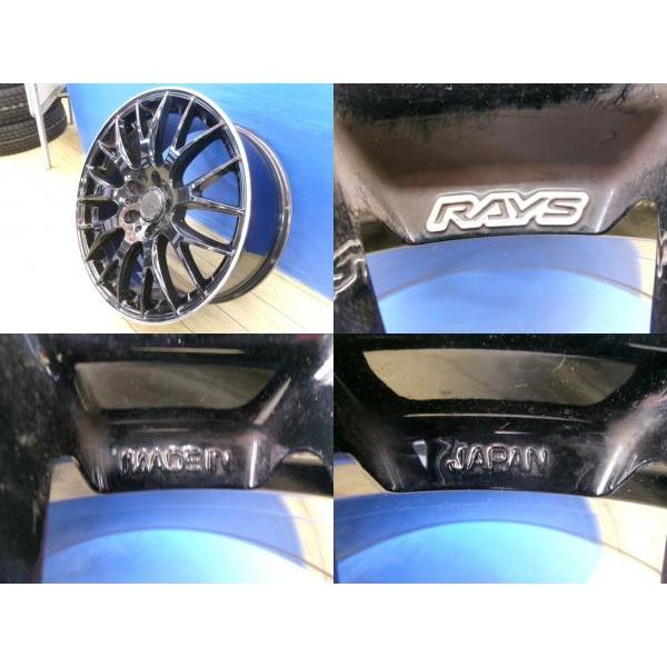 ゴルフ 輸入車 中古 4本 RAYS HOMURA 2X9 18インチ 8J ET45 5H-112 