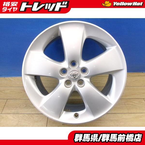 (30 プリウス) S ツーリング 中古タイヤホイール プリウス 30系 Sツーリング 純正 中古 4本 17インチ 7J ET50 5H-100