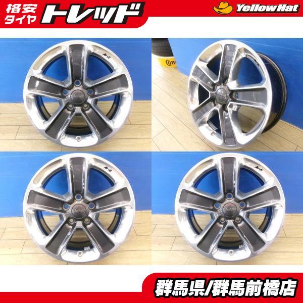 美品 中古 4本 ジープ ラングラー JL アンリミテッド サハラ 純正 18