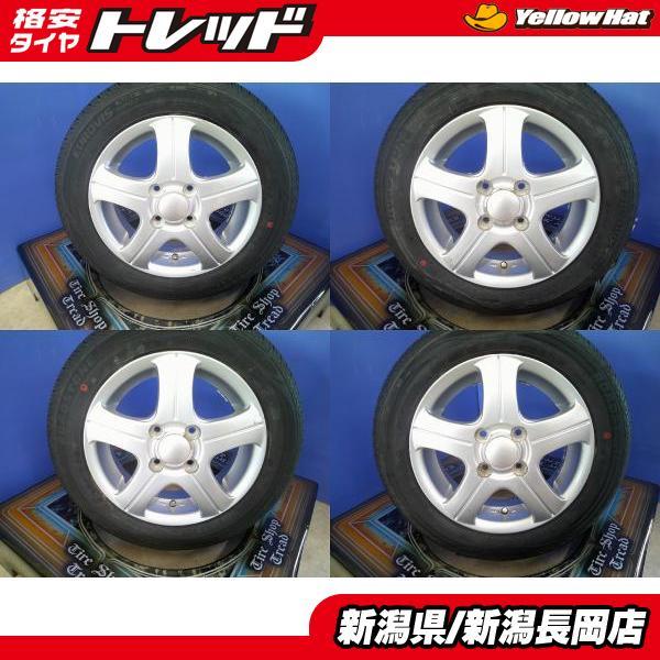 新品夏タイヤ 2023年製 ロードストーン HP02 155/65R13】【中古社外  