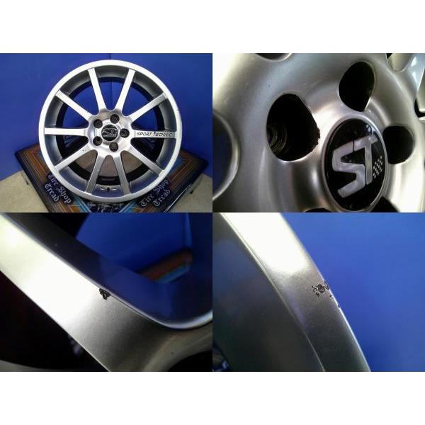中古 アルミ スポーツテクニック 7J×17インチ +38 5穴 PCD100】ニュー 