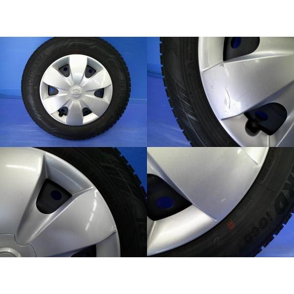 モコ純正ホイール VRX145/80R13 ×4本