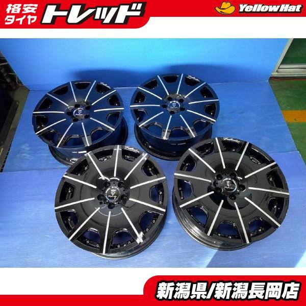中古アルミ[ホットスタッフ トラフィックスター DTX 19インチ 8J +48 5