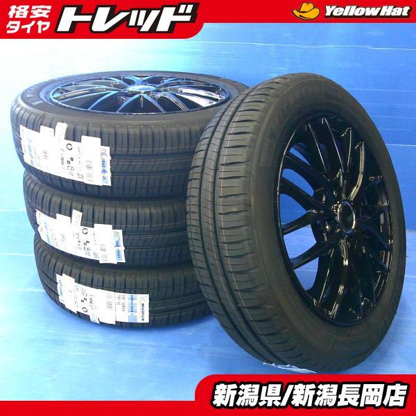 2026年製夏タイヤ　ミシュランエナジーセイバー4　155/65R14インチ　4.5J+45PCD100　新品組済セット　145-80R13/165-55R15装着のお車へ　条