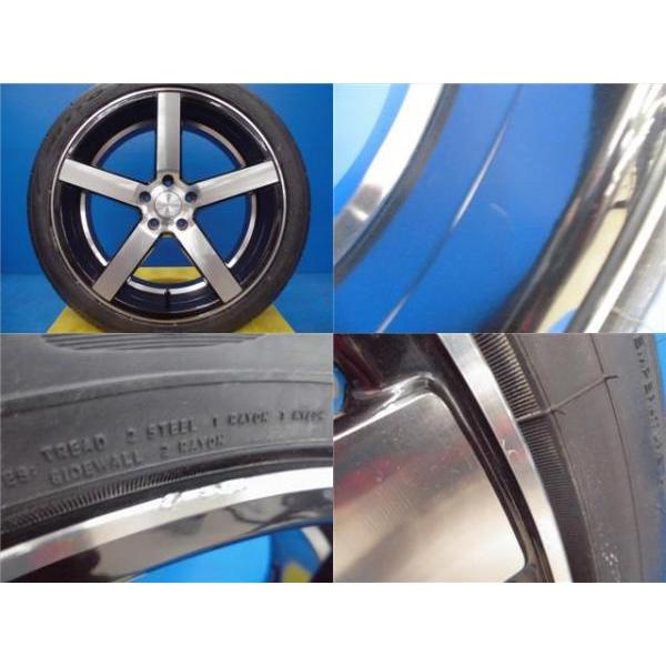4本 新品 夏タイヤ245/40R20 中古アルミ付 アルファード ヴェル