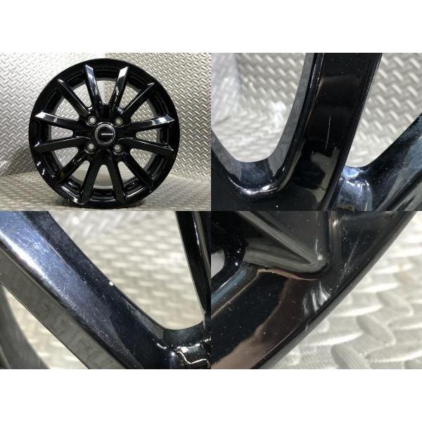 アルミホイール&ホイールセット アルミホイール ライブDIO SR/ZX AF34/AF35 前後セット 黒