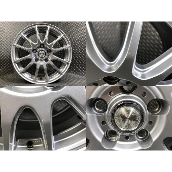 中古ホイール4本セット】社外 GRASS 6.5J-16 +53 114.3 5H ノア
