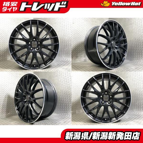 中古ホイール4本】RAYS HOMURA 2×9 8J-19 +38 114.3 5H アルファード 