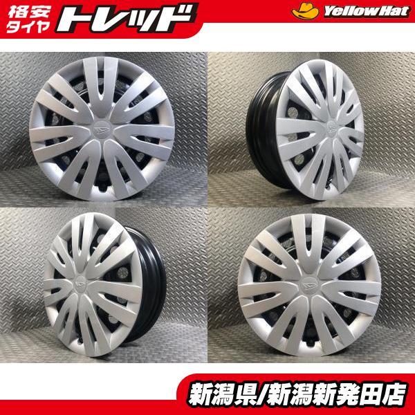 中古ホイール4本セット】美品 ダイハツ キャスト 純正 4.5J-15 100 4H